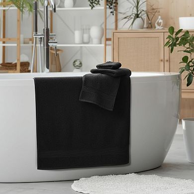 Ultra Soft 6-Pack Cotton Towel Set (2 Bath, 2 Hand, 2 Wash Cloths) Quick Dry Absorbent Machine