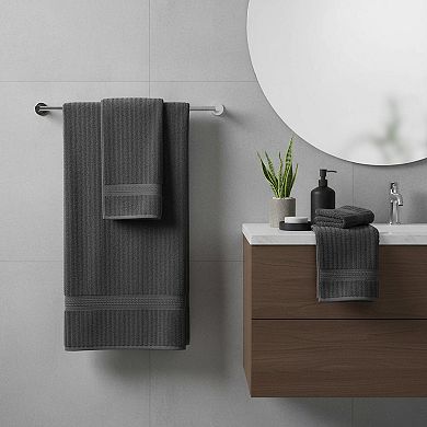 Oversized 6-Piece Bath Towel Set Microfiber Soft Absorbent Quick Dry