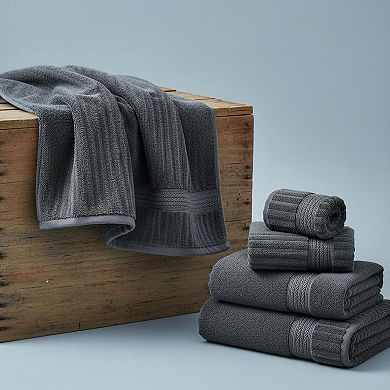 Oversized 6-Piece Bath Towel Set Microfiber Soft Absorbent Quick Dry
