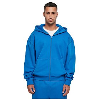 Build Your Brand Mens Ultra Heavyweight Full Zip Hoodie