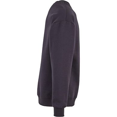 Build Your Brand Mens Crew Neck Plain Sweatshirt