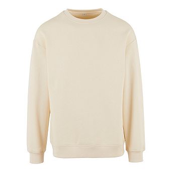 Build Your Brand Mens Crew Neck Plain Sweatshirt