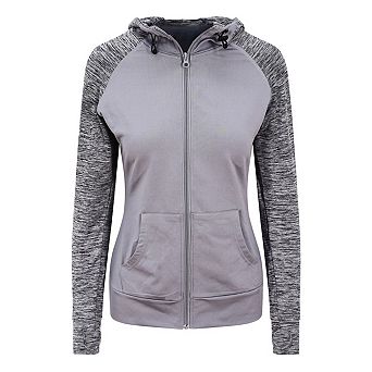 AWDis Just Cool Womens/Ladies Girlie Cool Contrast Zoodie