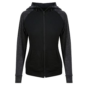 AWDis Just Cool Womens/Ladies Girlie Cool Contrast Zoodie
