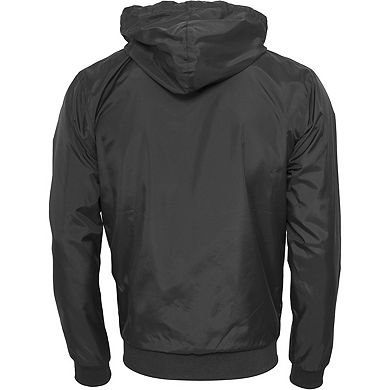 Build Your Brand Mens Zip Up Wind Runner Jacket