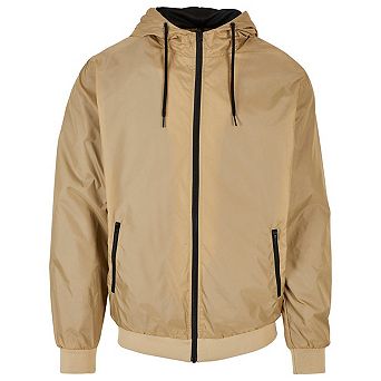 Build Your Brand Mens Zip Up Wind Runner Jacket