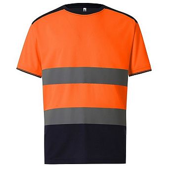 Yoko Mens Hi-Vis Two Tone T-Shirt