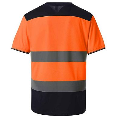 Yoko Mens Two Tone Hi-Vis T-Shirt