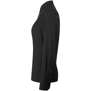 Premier Womens/Ladies Banded Grandad Collar Formal Shirt