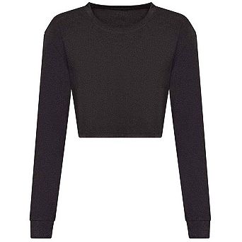 Awdis Womens/Ladies Heather Crop T-Shirt