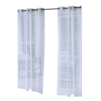 No Seem Curtain Grommet Top Panel with 8 Grommets