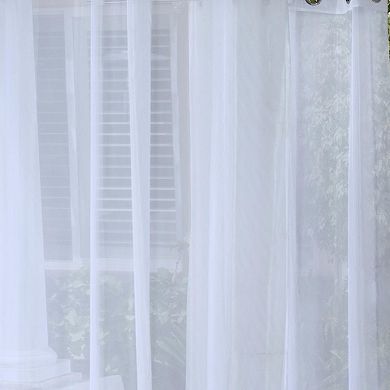 No Seem Curtain Grommet Top Panel with 8 Grommets