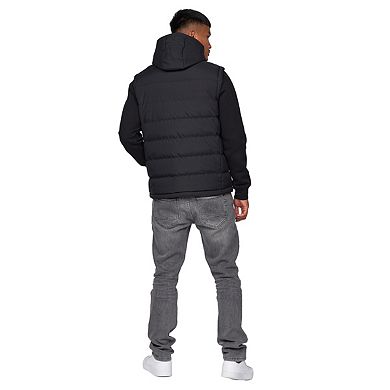 Crosshatch Mens Kampnew Embossed Gilet