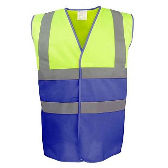 Yoko Unisex Adult Two Tone Hi-Vis Vest
