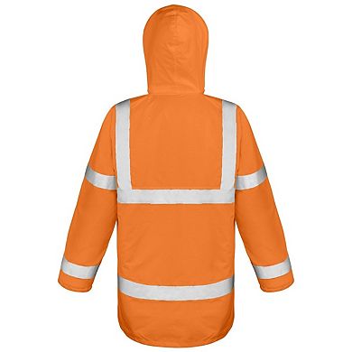 Result Core Unisex Adult Motorway Hi-Vis Coat