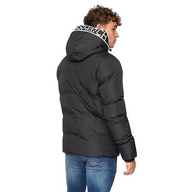 Crosshatch Mens Sandbox Hooded Jacket