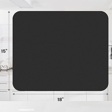 Dish Drying Mat Super Absorbent 15 Inch × 18 Inch Kitchen Counter