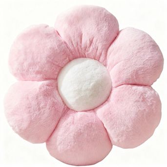 Flower-shaped cushion pillow 15.7 in Cute seat home decoration suitable for sofa, long sofa, bed