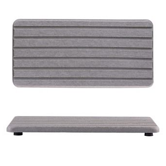 2 Absorbent Cup Mats 8.3 in x 4 in Sink Drying Mat Kitchen Bathroom Countertop