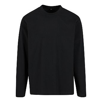 Build Your Brand Mens Sorona Loose Long-Sleeved T-Shirt