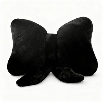 Butterfly Shaped Decorative Throw Pillow for Bed Sofa Home Decor Pink 10x8 Inch