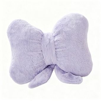 Butterfly Shaped Decorative Throw Pillow for Bed Sofa Home Decor Pink 10x8 Inch