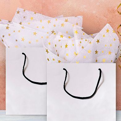 100 Star Patterned Papers 20x14 inches Gift Wrapping Festival Decoration