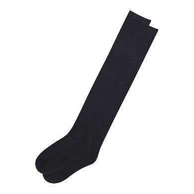 Women Elastic Cuffs Stretchy Over Knee Thigh High Socks 2 Pairs