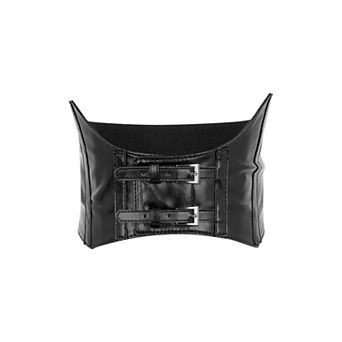 Women's Elastic Wide Waist Belt, Steampunk Underbust Corset Belts for Dress