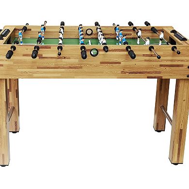 WOW PIONEER Compact Foosball Game Table for Indoor Entertainment and Family Fun