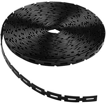1 Roll 50 Foot Tree Tie Strap 0.5 Inch Wide Adjustable Hook Loop Outdoor Plant Support
