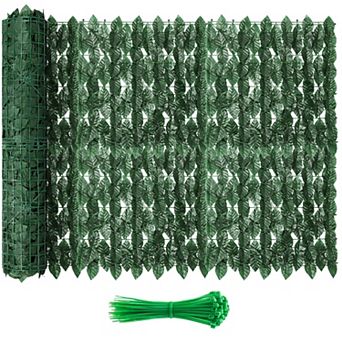 1 Pack 120x40 Inch Artificial Ivy Privacy Fence Screen 12 pc Greenery Panel for Outdoor