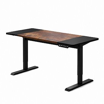 Lufeiya 63 x 30 Inch Electric Height Adjustable Sit Stand Computer Desk