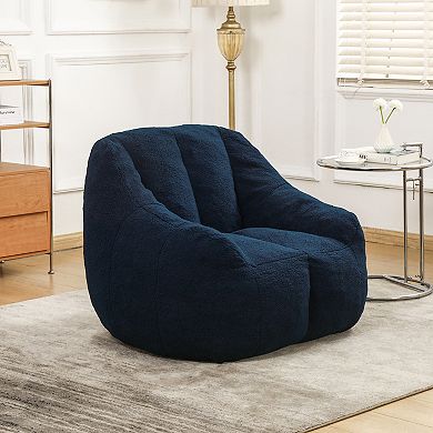 Teddy Bean Bag Chair with Filler and Memory Foam for Dorm, Apartment