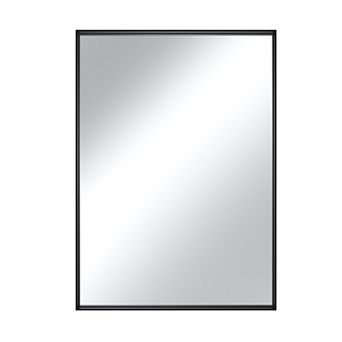 20 in W x 28 in H Aluminum Alloy Frame Bathroom Mirror Horizontal or Vertical Use