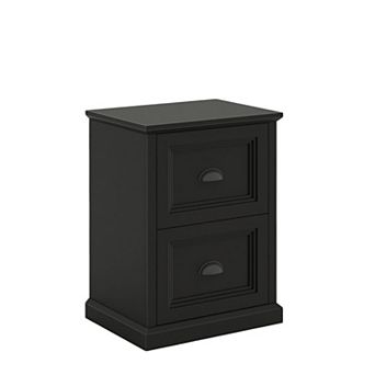 Vertical File Cabinet, Filing Cabinet with 2 File Drawers Fits Letter/A4 Size for Home Office