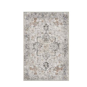 GENIMO Vintage Medallion Print Washable Doormat Low Pile Non-Slip