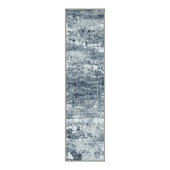 GENIMO Machine Washable Modern Abstract Area Rug Low Pile · Non-Slip Backing