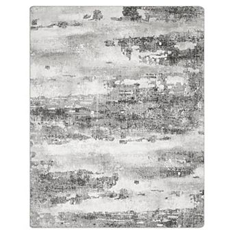 GENIMO Machine Washable Modern Abstract Area Rug Low Pile · Non-Slip Backing