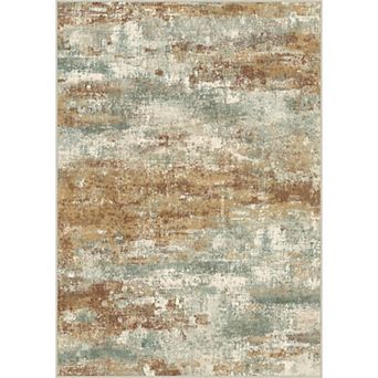 GENIMO Machine Washable Modern Abstract Area Rug Low Pile · Non-Slip Backing