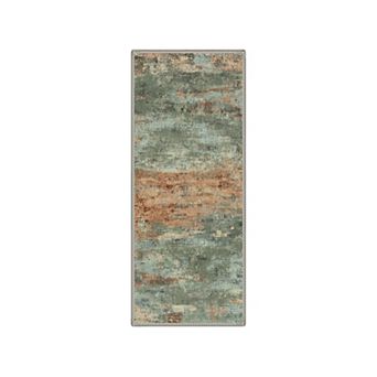 GENIMO Machine Washable Modern Abstract Area Rug Low Pile · Non-Slip Backing