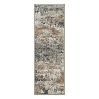GENIMO Machine Washable Modern Abstract Area Rug Low Pile · Non-Slip Backing