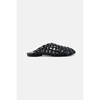Giselle Knotted Leather Mule