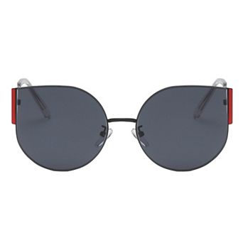Round Cat Eye Sunglasses Fashionable Retro Vintage Inspired Frame Stylish Lenses Perfect Accessory