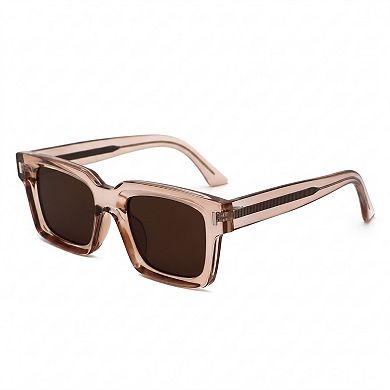 Classic Square Retro Bold Sunglasses Oversized Fashionable Frame Stylish Design