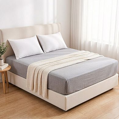 Soft Lightweight Bed Sheet, 1-Piece for Comfortable and Cozy Sleep