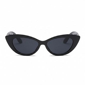 Retro Cat Eye Sunglasses Fashionable Oversized Frame Elegant Design for Stylish Look