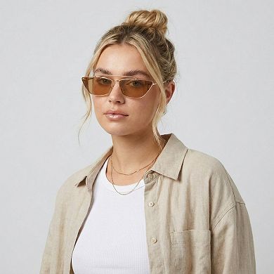 Oversized Cat Eye Sunglasses Lightweight Durable Frame Elegant Modern Design