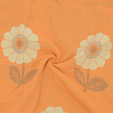 2-Piece Cotton Pillowcases with Vibrant Flower Print Design for Bedroom, Soft and Cozy Bedding Set