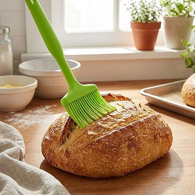 3-Piece Silicone Scraper Set with Handles, Durable and Flexible Kitchen Tools